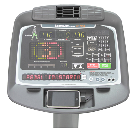 Консоль велотренажера Sports Art Fitness C 572U